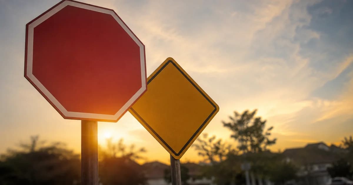 Placas de trânsito: as que mais caem no simulado do Detran (e as pegadinhas)